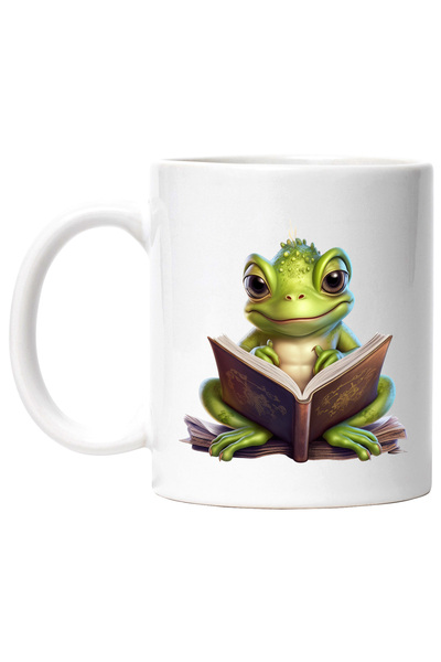 StoryGift Romania Cana cu o broasca vesela | tine o carte deschisa | lectura ...