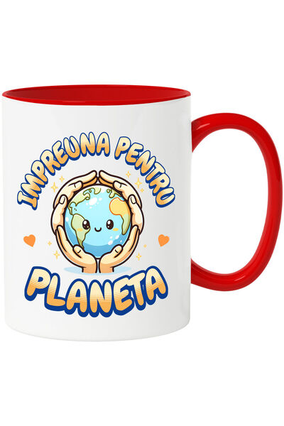 StoryGift Romania Cana cu Pui Planeta Pamant Maini Calde Text Impreuna Pentru...