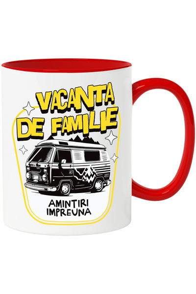 StoryGift Romania Cana vacanta de familie amintiri impreuna caravana, 330ml, ...
