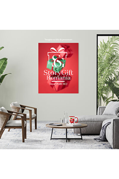 StoryGift Romania Mug with a cheerful apple | illustration | healthy | fruit | take a walk | leaf |, With ,STG