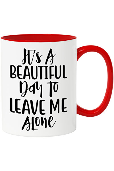 StoryGift Romania Cana cu mesajul "E o zi frumoasa sa ma lasi in pace" cu Man...