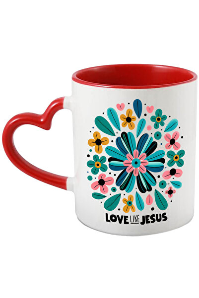StoryGift Romania Cana cu mesajul "Love like Jesus", religie, ilustratie, cre...