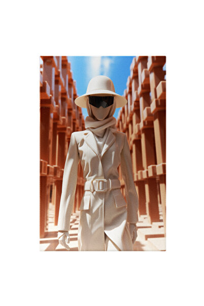 StoryGift Romania Tablou Canvas: Agent Sect In Egipt Costum, Ochelari, Design...