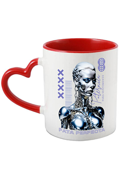 StoryGift Romania Cana Femeie Portret Robot Perfecta Puternica Lumea Digitala...