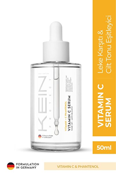 PROTECT KEIN C Vitamini Aydınlatıcı Renk Tonu Eşitleyici Leke Karşıtı Serum 50ml