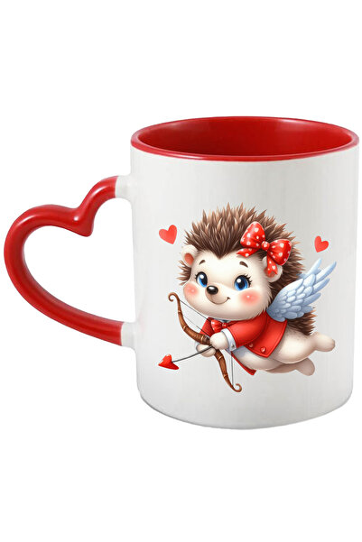 StoryGift Romania Cana cu un arici Cupidon | ilustratie | trage cu arcul | sa...