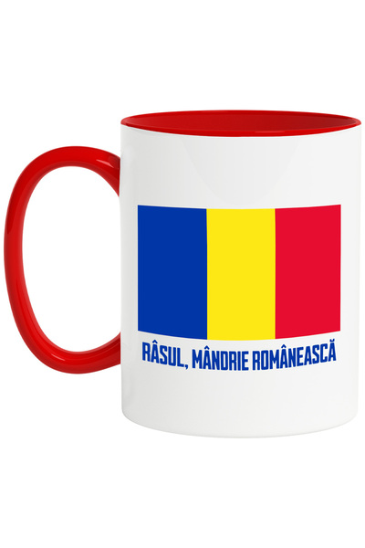 StoryGift Romania Cana Mesaj haios drapel steag Romania, text RASUL, MA, 330m...