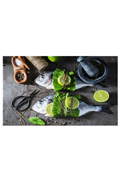 StoryGift Romania Tablou Canvas: Deliciu Cu Peste - Hrean Si Sare