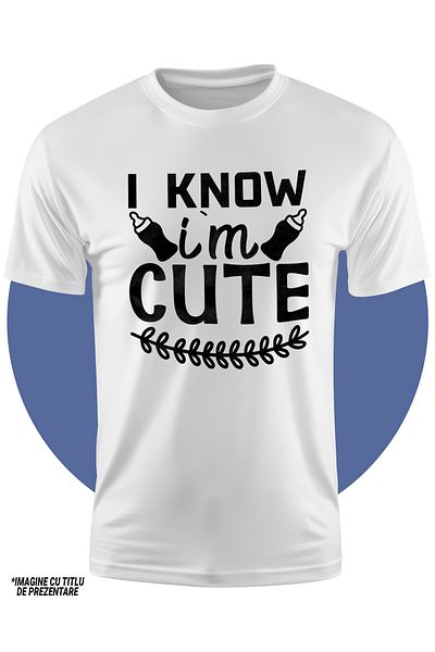 StoryGift Romania Kids T-shirt for babies who know they are cute 100% Cotton, Unisex, White, 12