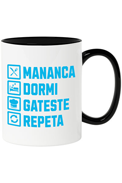 StoryGift Romania Cana cu Rutina Zilnica Iubitorii De Mancare Bucatari Cheff ...