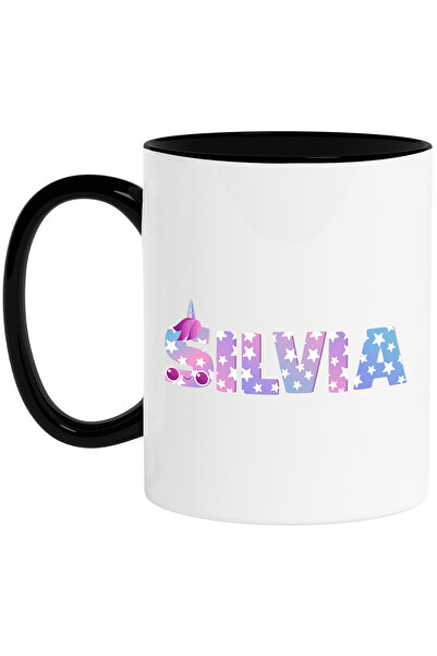 StoryGift Romania Cana Cu Numele Silvia, Unicorn, Printesa, Fairytale, Dragut...