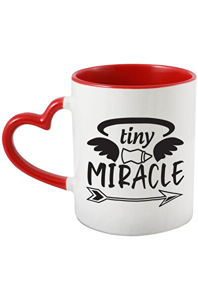 StoryGift Romania Cana cu textul "Tiny miracle" - miracol mititel aripi biber...