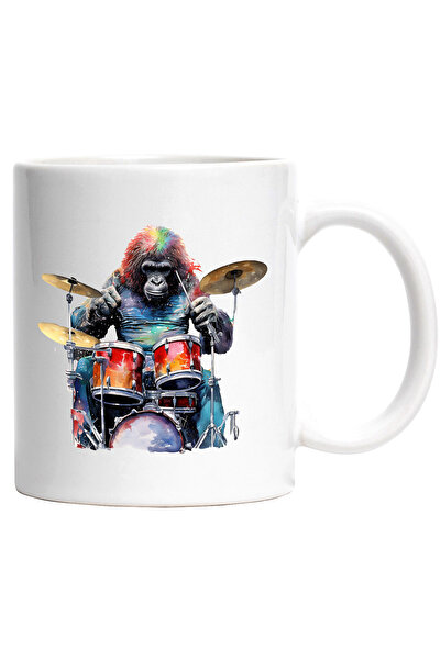 StoryGift Romania Cana cu un cimpanzeu care bate la tobe | instrument muzical...