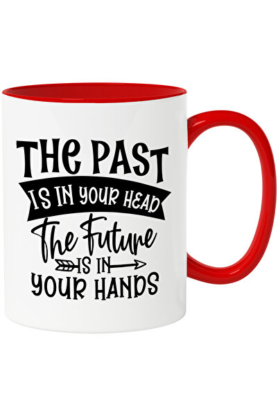 StoryGift Romania Cana cu mesajul "Trecutul e in capul tau, viitorul e in mai...