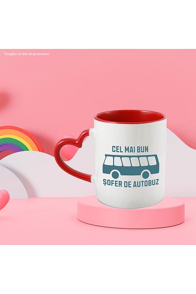 StoryGift Romania Mug Best Bus Driver Driving Lovers, 330ml, Ceramic with Handle, With,STG