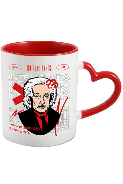 StoryGift Romania Cana nu sunt lenes sunt doar un geniu care se odihneste Alb...