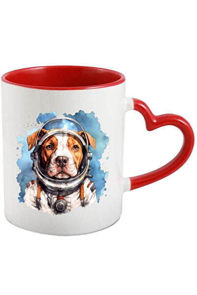StoryGift Romania Cana Cu Catel, Astronaut, Casca, Costum, Ilustratie, Multic...