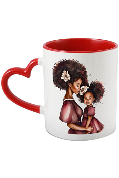 StoryGift Romania Cana cu o mama de culoare care isi tine in brate fetita | i...