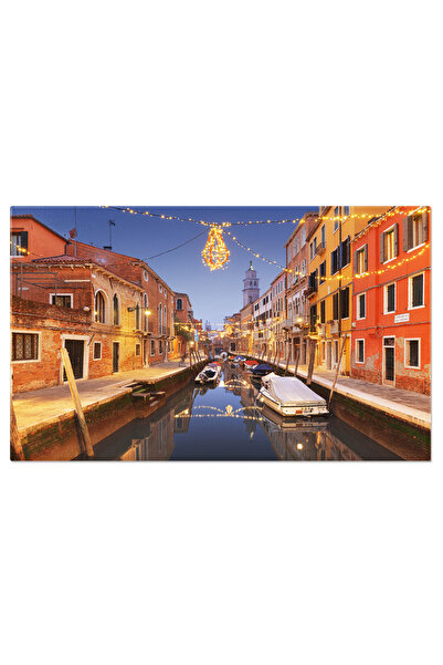 StoryGift Romania Tablou Canvas - Magia Venetiei: Canale, Clopote Si Arhitectura