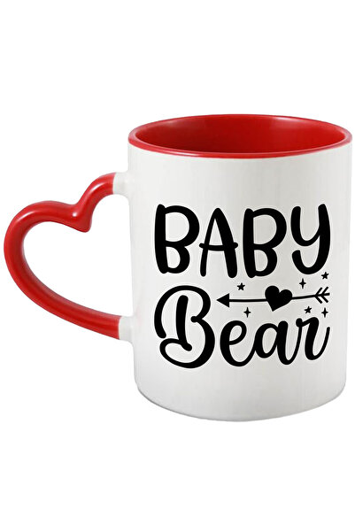 StoryGift Romania Cana cu inimioara si textul in limba engleza "Baby bear" - ...