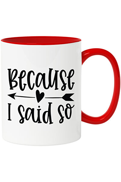 StoryGift Romania Cana cu inimioara si textul "Pentru ca asa am zis eu" - aut...