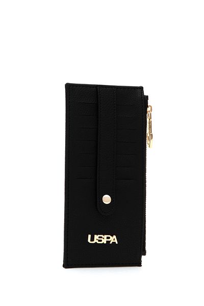 U.S. Polo Assn. Women's Black Wallet 50307259-Vr046