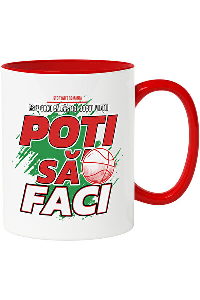 StoryGift Romania Cana Mesaj motivational minge bascketb4ALL pot sa fac, 330m...