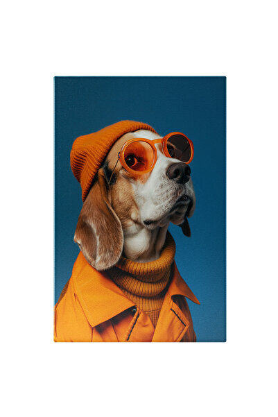 StoryGift Romania Tablou Canvas Privirea Atentă Prin Lentilele Ochelarilor A ...