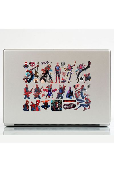 Ororabutik 45 Pieces Spider Punk Sticker Set - Sticker Set Sketchbook