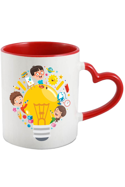 StoryGift Romania Cana Cu Bec, Copii, Creion, Autobuz, Plasturi, Mar, Cuburi,...