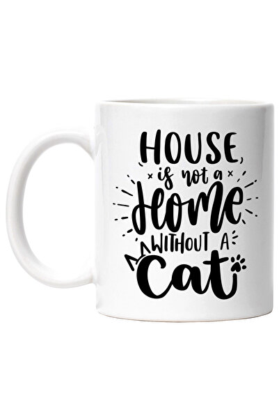 StoryGift Romania Cana cu mesajul "Casa nu este "acasa" fara o pisica" - impo...