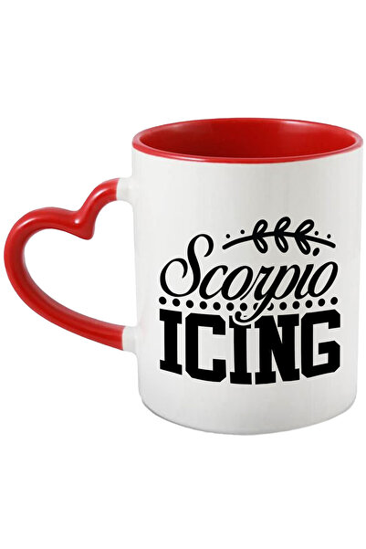 StoryGift Romania Cana cu zodia Scorpion, ilustratie, zodie, astrologie, simb...