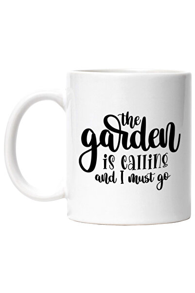 StoryGift Romania Cana cu textul in engleza "The garden is calling and I must...