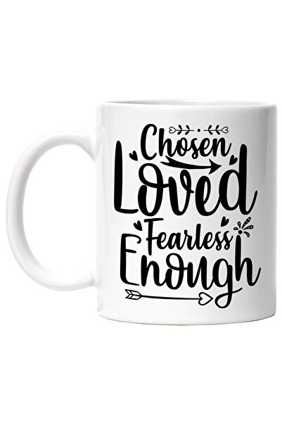 StoryGift Romania Cana cu inimioare pentru cele care se simt apreciate cu mesajul "Aleasa, iubita,, Cu Maner Alb STG