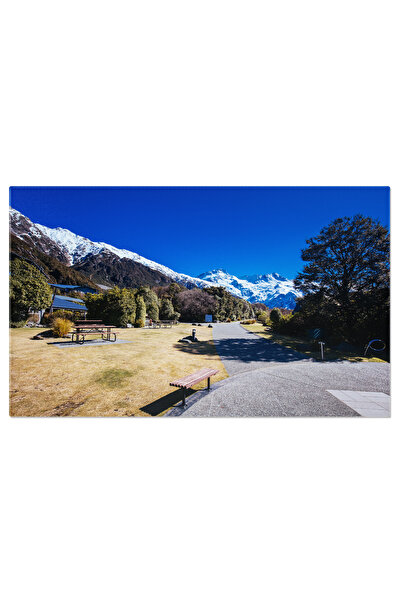 StoryGift Romania Tablou Canvas Gheata Tasman Langa Muntele Cook In Noua Zeelanda, Aoraki, Gheata, Calatorie, Nat