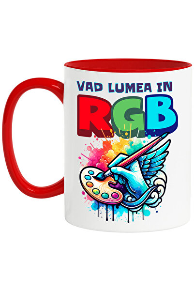 StoryGift Romania Cana cu Mana Umana Arta Pictura Aripi De Inger Hobby Text i...