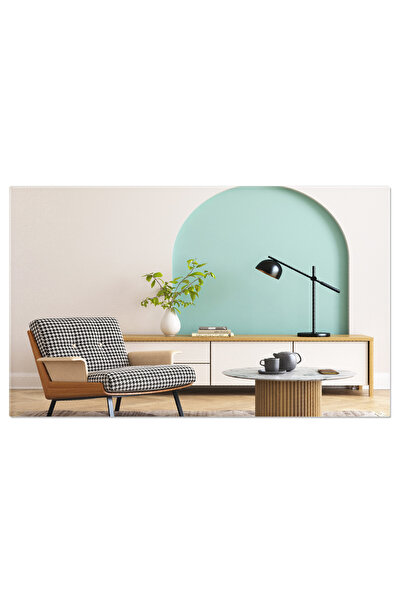 StoryGift Romania Tablou Canvas - Arhitectura Si Culoare In Interior Pentru O Ambianta Vibranta