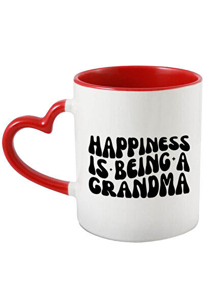 StoryGift Romania Cana cu text in limba engleza "Happiness is being a grandma...