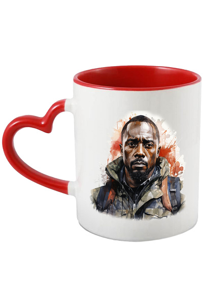 StoryGift Romania Cana Cu Colt Vahn, Deathloop, Personaj Fictiv, Jocuri Video, Engleza Multicolor , Cu Maner Inim STG