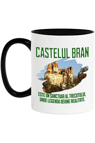 StoryGift Romania Cana cu Atractie Turistica Castel Text Castelul Bran, Roman...