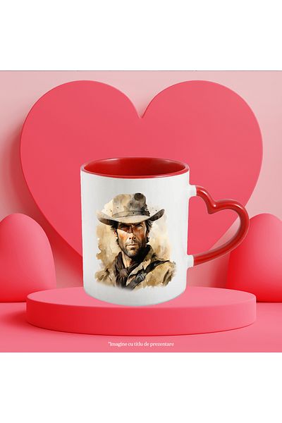 StoryGift Romania Clint Eastwood Mug, Famous Actor, Action Movies, Multicolor 330 ml, Wax, With ,STG
