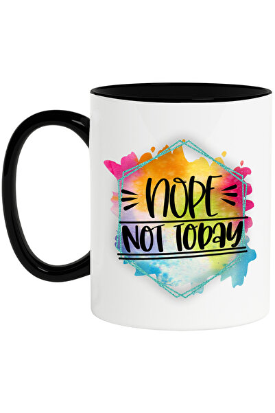 StoryGift Romania Cana cu mesajul "Nope, not today", ilustratie, amuzant, raz...