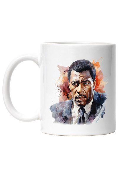 StoryGift Romania Cana Cu Neil deGrasse Tyson, Celebritate, Astrofizician, Multicolor 330 ml, Cera, Cu Maner Alb