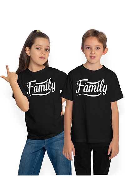 StoryGift Romania Children's T-shirt for those who truly appreciate family 100% Cotton, Unisex, Black, 12