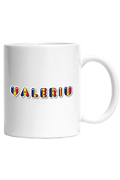 StoryGift Romania Cana Cu Numele Valeriu, Romania, Suporter, Steagul Romaniei...