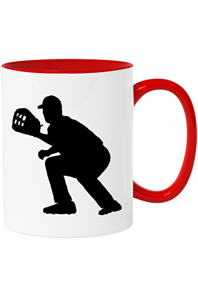 StoryGift Romania Cana cu un jucator de baseball care se pregateste sa prinda...