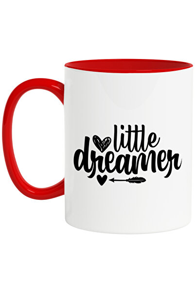 StoryGift Romania Cana cu inimioare si textul in engleza "Little dreamer" - m...
