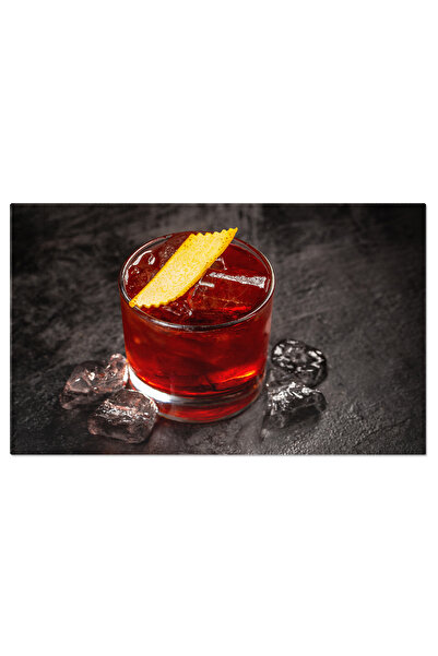 StoryGift Romania Tablou Canvas Cocktail Racoritor Negroni Aproape, Cu Fructe...