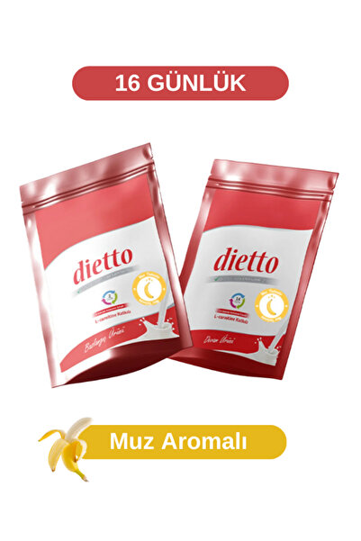 Dietto 16 Günlük Muz Aromalı Set - SHAKER