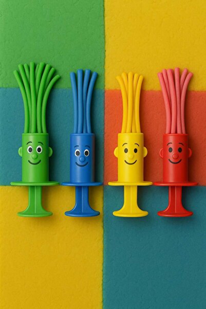 Twins Stars Oyun Hamuru, Enjektör Şırınga Pres Seti, Oyun Hamuru Hediyeli